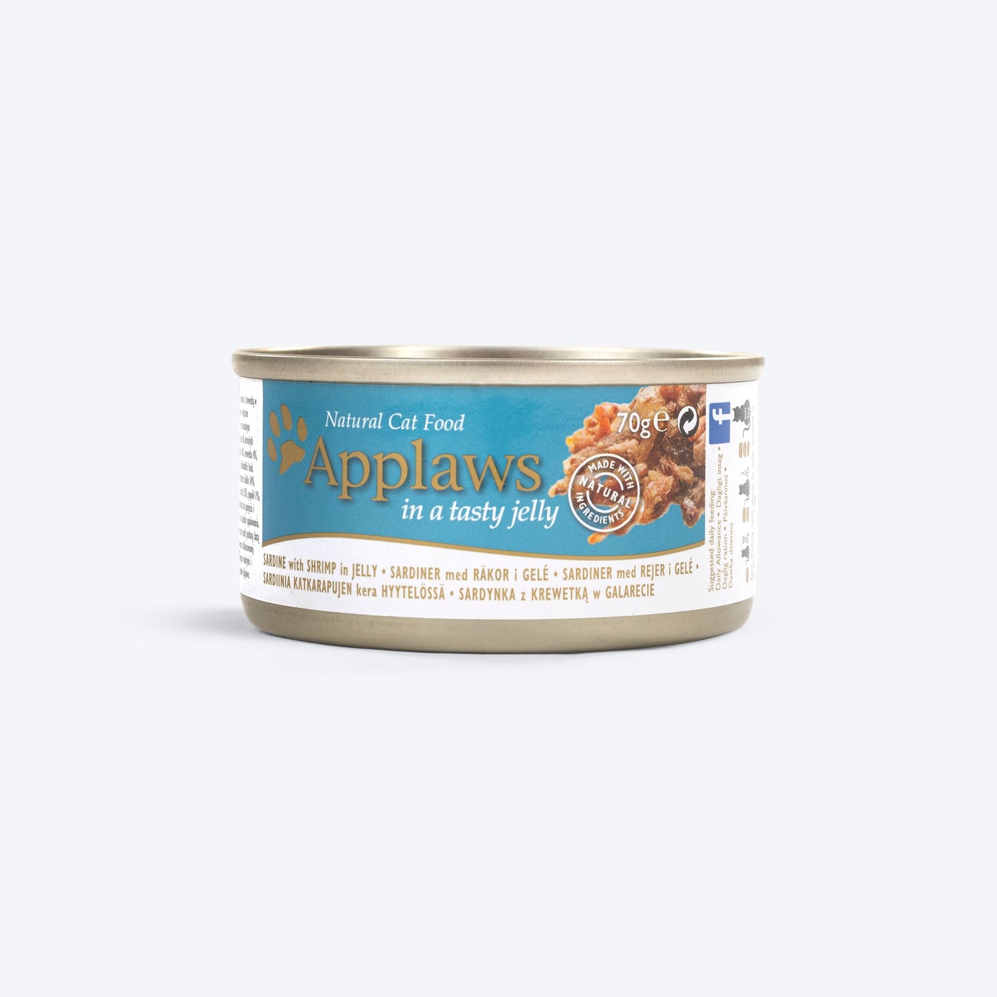 Applaws 56% Sardine with Shrimp with Tasty Jelly Wet Cat Food - 70 g