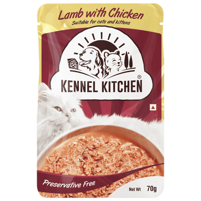 Kennel Kitchen Lamb with chicken shreds in gravy