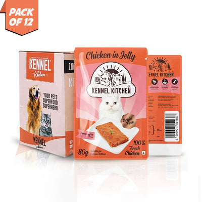 Kennel Kitchen Chicken in Jelly for Cats