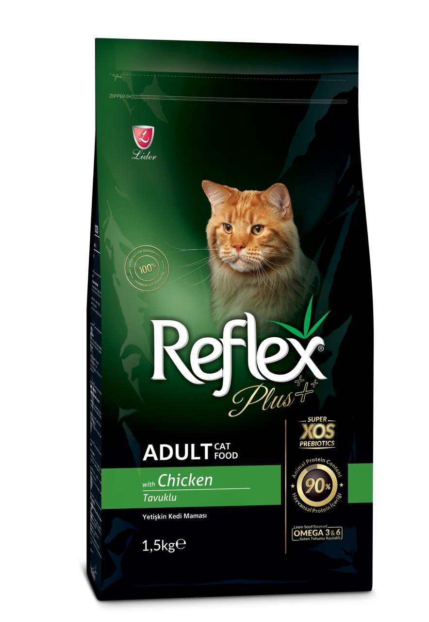 REFLEX + Adult Chicken Cat Food 1.5 kg