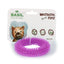 Basil Dog Chew Toy, Spiked Ring (Purple)