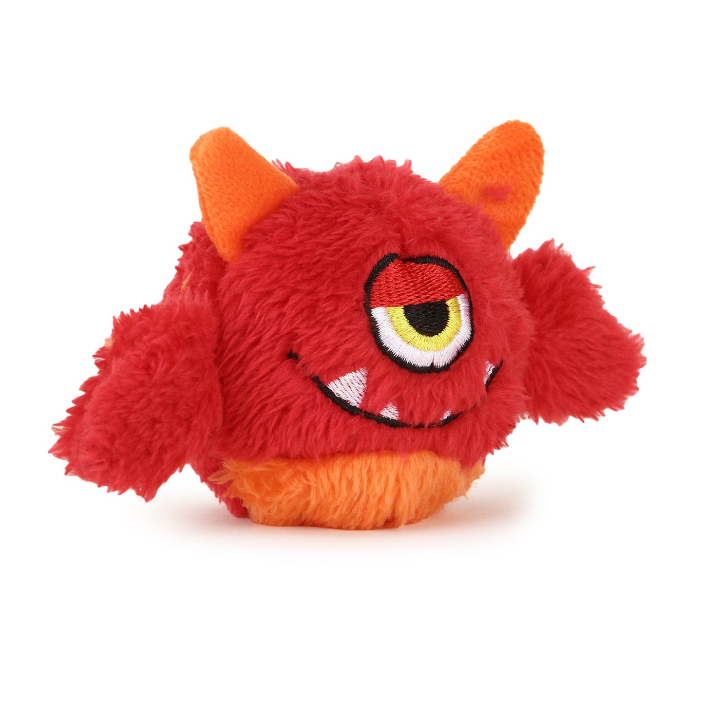 Basil Plush Monster Ball with TPR Small Squeaky Ball Inside