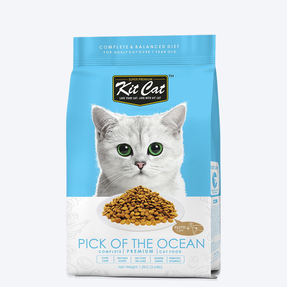 Kit Cat Ocean Fish Premium Adult Dry Cat Food