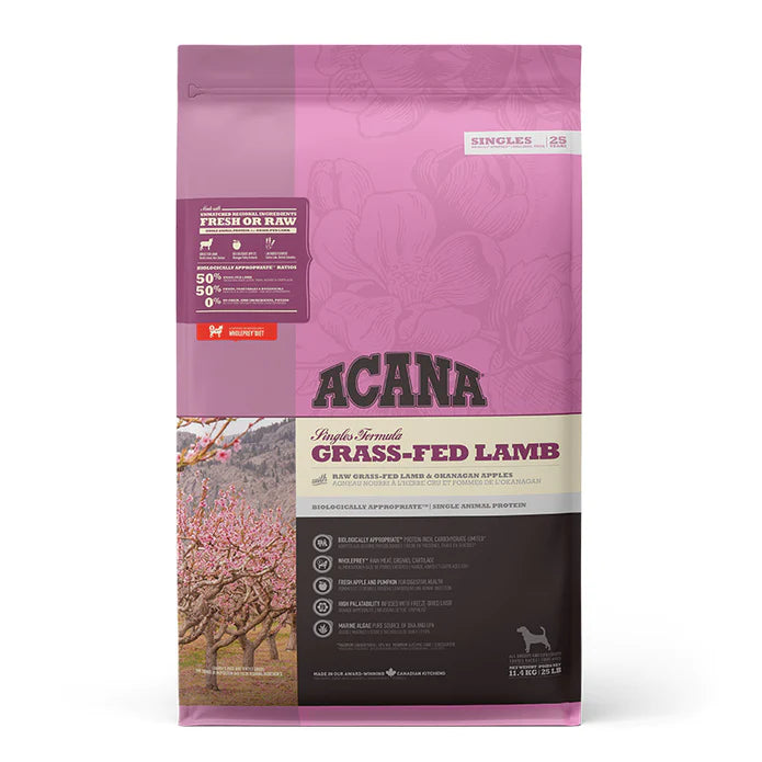 Acana Dry Dog Food - Grass Fed Lamb