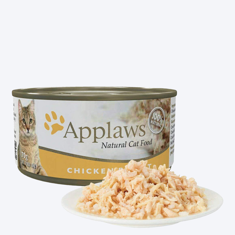 Applaws Natural 75% Chicken Breast Wet Cat Food - 70 g