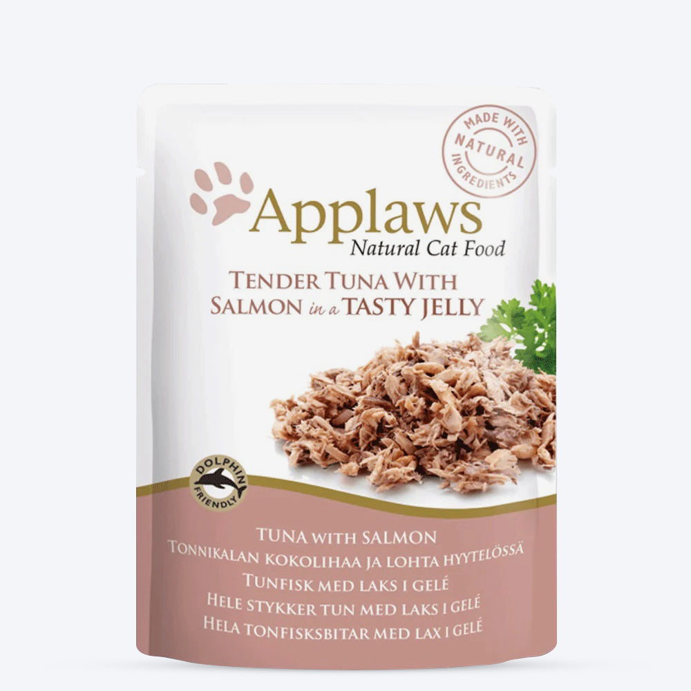Applaws Natural Cat 55% Tuna with 7% Salmon in Jelly Wet Cat Food - 70 g