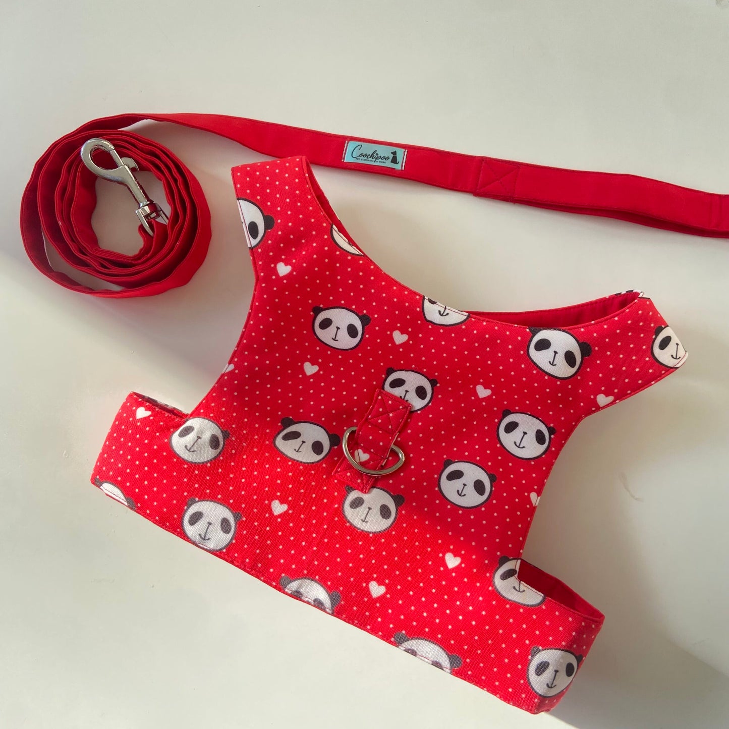 Coochipoo Ruby Teddy harness & leash for Dogs