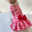Coochipoo Love Board harness with frills for Dogs