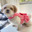 Coochipoo Love Board harness with frills for Dogs