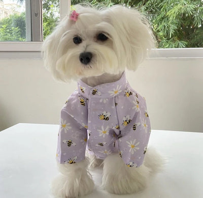 Coochipoo Lavender Bee Shirt for Dogs
