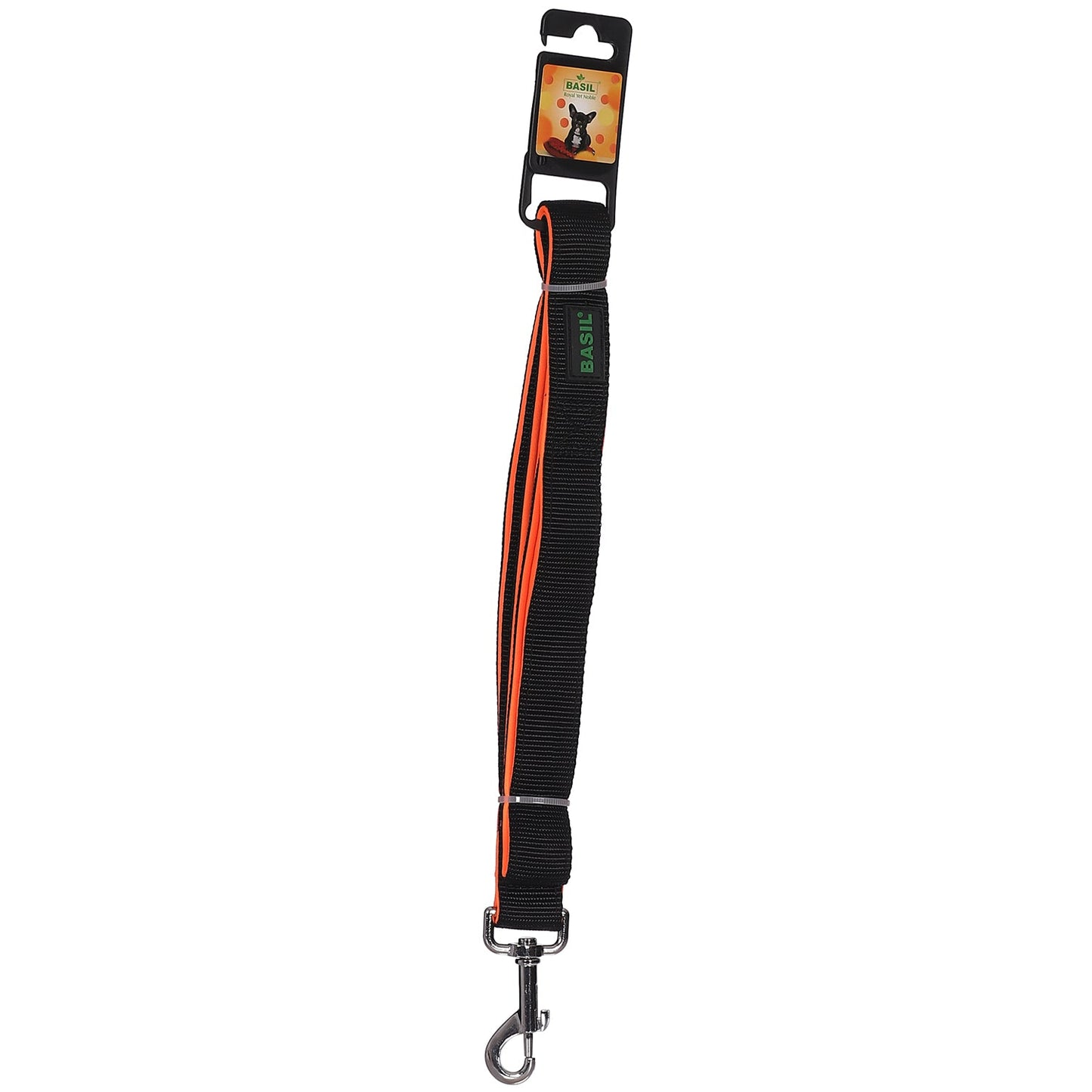 Basil Padded Leash for Dogs & Puppies (Black)