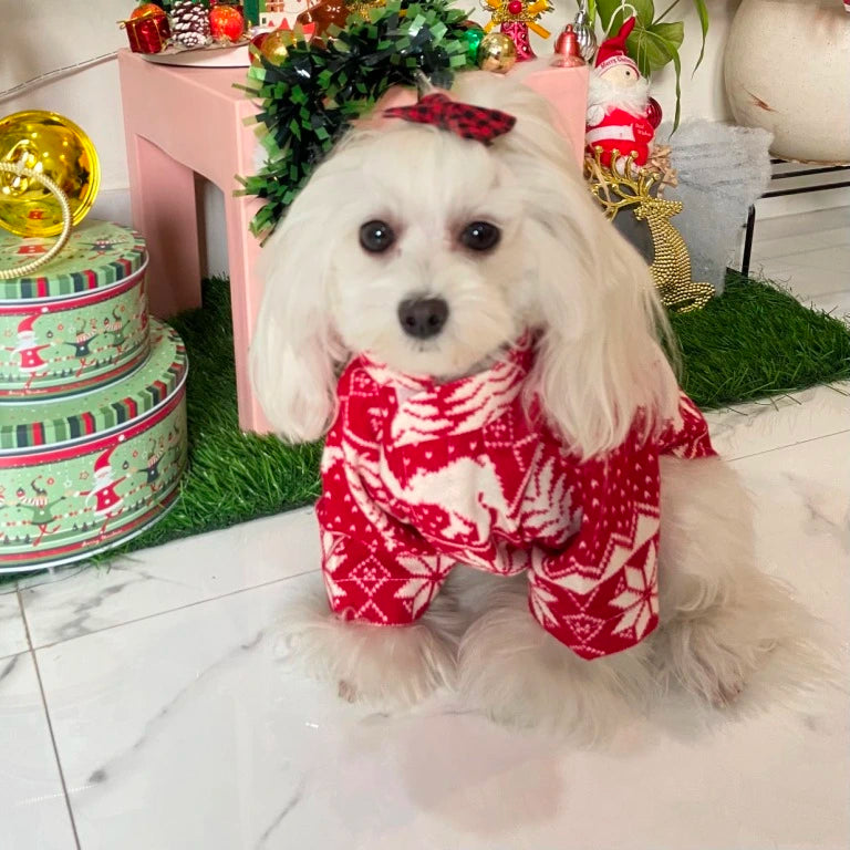 Coochipoo Merry Flannel Shirt for Dogs