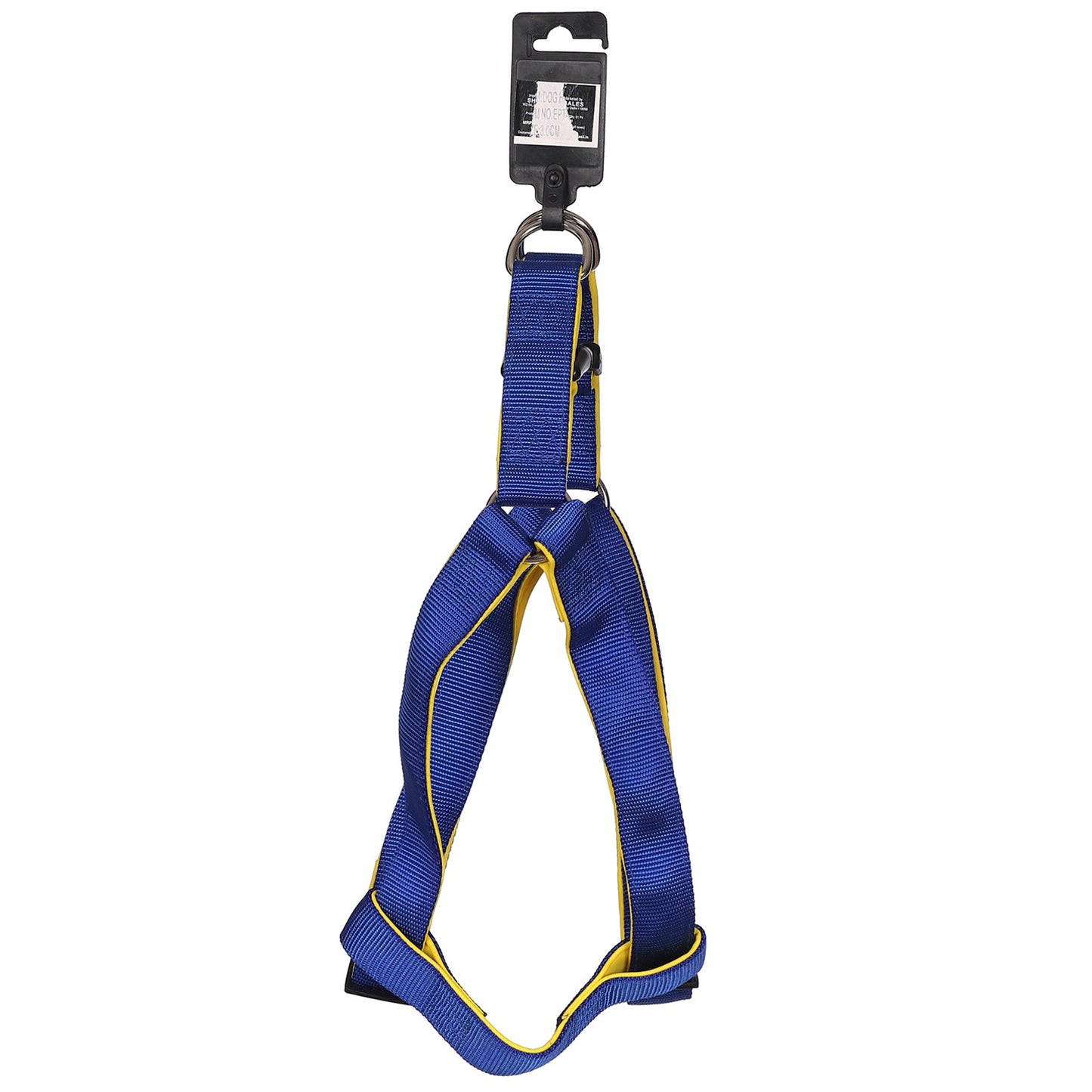 Basil Padded Adjustable Harness for Dogs & Puppies (Blue)